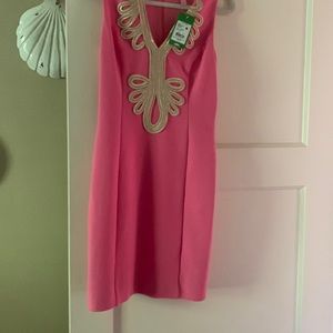 Pink dressy dress
